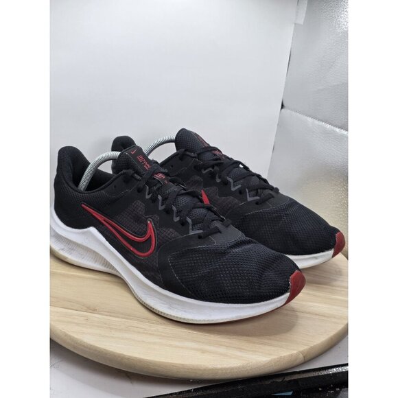 Nike Downshifter II Men's Shoes Black Running Sneakers DD3576-005 Size 11 - Picture 5 of 9